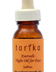 Tarika Ayurvedic Night Oil for face (saffron) 30ml